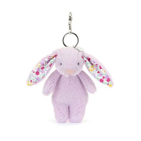 Jellycat Blossom Jasmine Bunny Bag Charm Temptation Ts