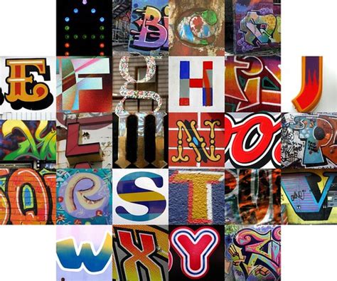 Multi Coloured Letters Postings To The Themed Alphabets Gr… Flickr