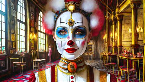 Clown, Woman, Retro, Art Free Stock Photo - Public Domain Pictures