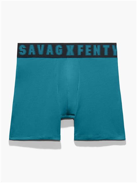 Savage X Boxer Briefs In Blue Savage X Fenty
