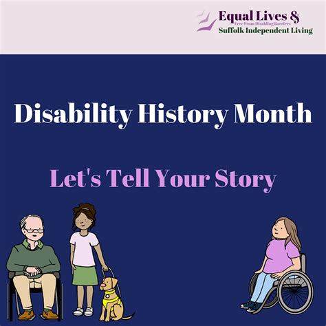 Disability History Month Lets Tell Your Story