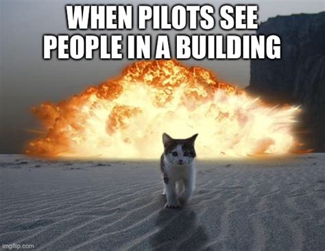 When Pilots See Each Other Imgflip