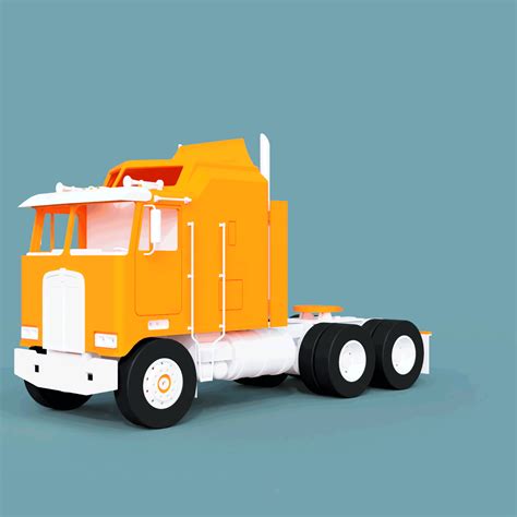3d File Kenworth K100 Aerodyne Rc Truck 114・3d Printing Template To