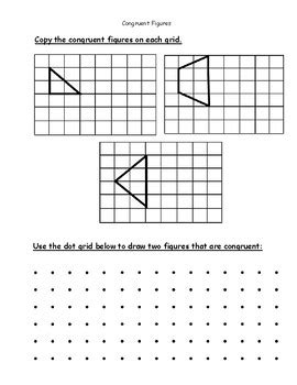 Congruent Figures Worksheet By Demah H TPT