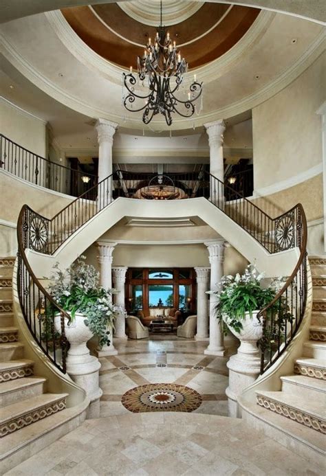 Grand Hallway, #mansion | House entrance, Staircase design, Luxury homes