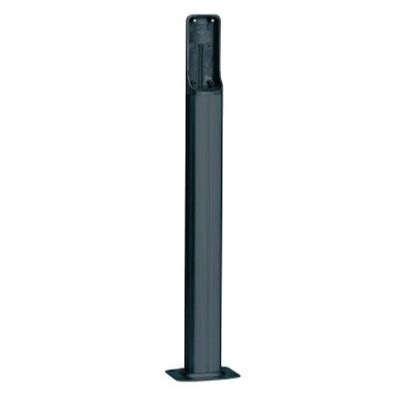 Colonnette basse pour photocellule en aluminium noire - CAME - 001DIR-LN
