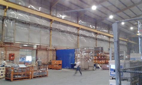 Внутреннее освещение складских помещений