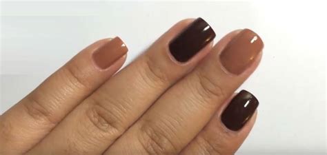 Brown Nail Polish- Light, Dark, how to make, Colors, Designs, Names ...