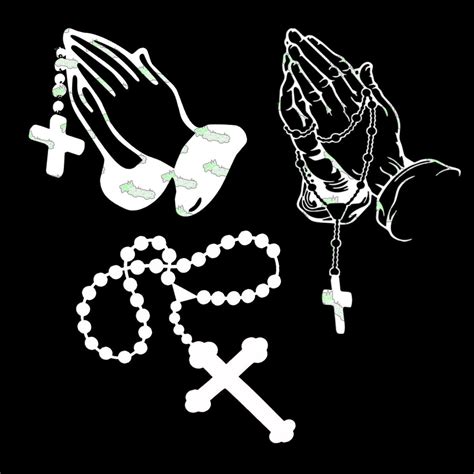 Rosary Beads Religious Car Window Truck Auto Bumper Laptop Wall Home Sticker Ebay