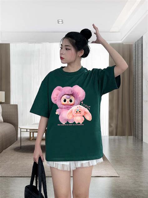 O Baby Three Rabbit Form Unisex Oversize V I Cotton Premium Hot Trend