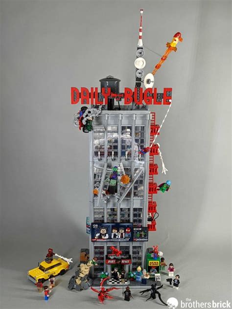 LEGO Marvel Spider-Man 76178 Daily Bugle (Part 1: The build) [Review ...