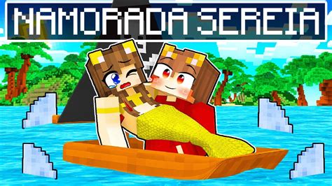 VIREI Uma SEREIA No MINECRAFT YouTube