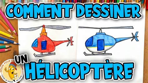 Comment dessiner un HÉLICOPTÈRE t