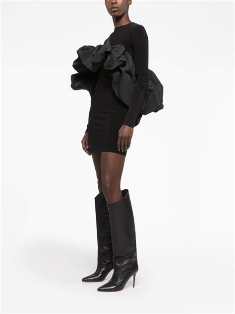 AZ FACTORY x Lutz Huelle Norman ruffle-detail Midi Dress - Farfetch