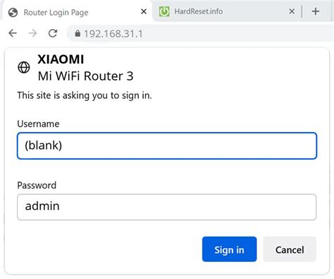 Open Admin Page On Xiaomi Mi Wifi Router How To Hardreset Info