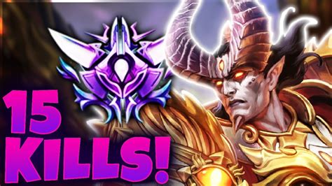 Kills Hard Carry Thanatos Jungle Masters Ranked Conquest Smite