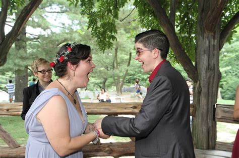 Same Sex Weddings In New York Unconventional Wedding