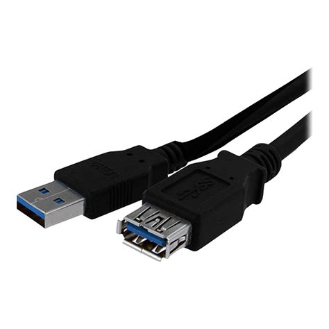 1m Black Superspeed Usb 3 0 Extension Cable A To A Male To Female Usb 3 Extension