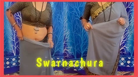 saree slow motion saree walk slow motion video ash colour saree
