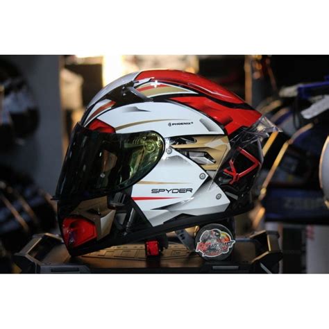 Spyder Phoenix Single Visor Fullface Helmet Shopee Philippines