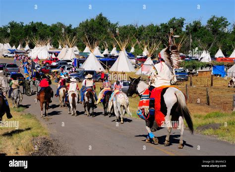 USA Crow Fair Indian Pow Wow Crow Agency Montana Powwow Native