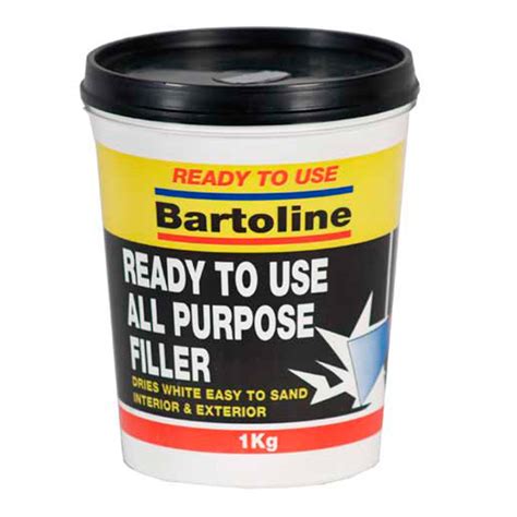 Bartoline Multi Purpose Ready Mixed Filler Kilo Tub Tools Store