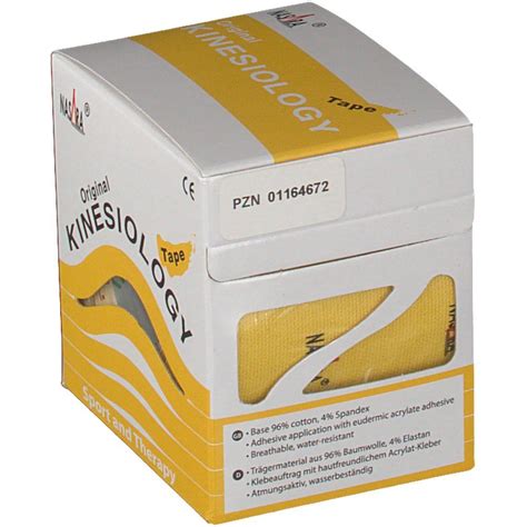 Nasara Kinesiology Tape Classic Cm X M Rolle Gelb St Shop Apotheke