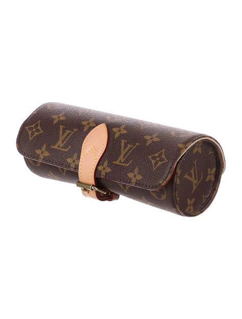 Louis Vuitton Louis Vuitton Monogram 3 Watch Travel Case Travel Accessories The Realreal