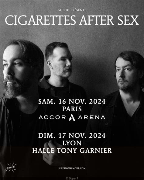 Cigarettes After Sex en concert à l Accor Arena de Paris en novembre 2024 Sortiraparis