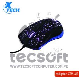 Mouse Gamer XTECH XTM 410 Ophidian 6 Botones USB 800 1200 1600 2400dpi