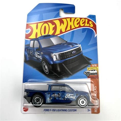 Машинка Hot Wheels коллекционная 2023 FORD F 150 LIGHTNING CUSTOM