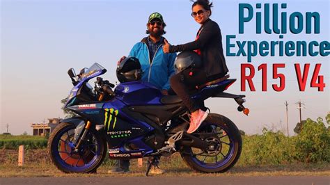 Yamaha R V With Pillion Pillion Experience On R V R V