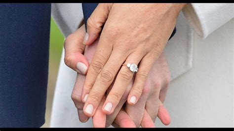 Markles Engagement Ring Includes Two Diamonds That Belonged To Princess Diana