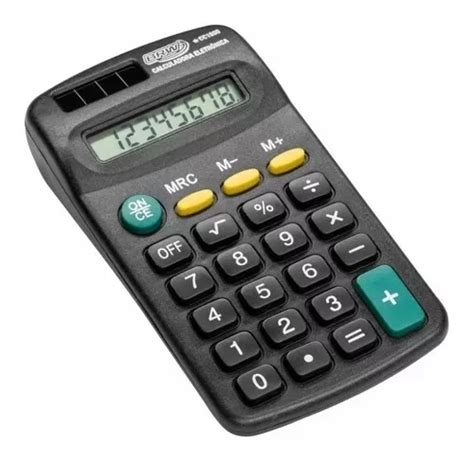 Calculadora De Bolso Digitos Brw Cc Della