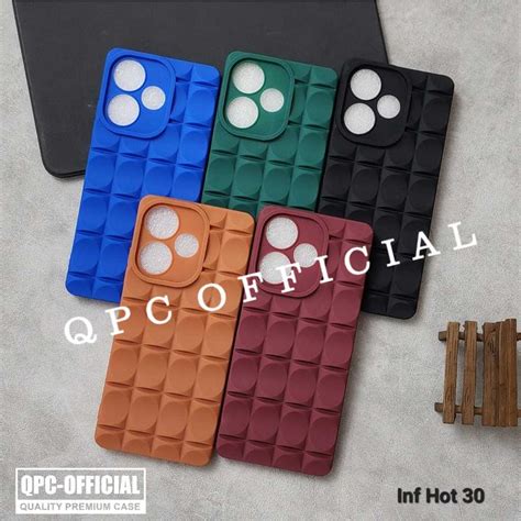 Jual Infinix Hot Case Macaron Warna Motif Finger Grip D Cubic