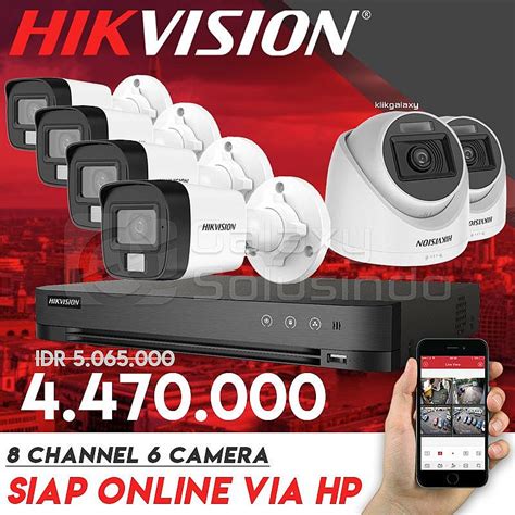 Toko Komputer Online Malang Jual Paket Cctv Hikvision Channel