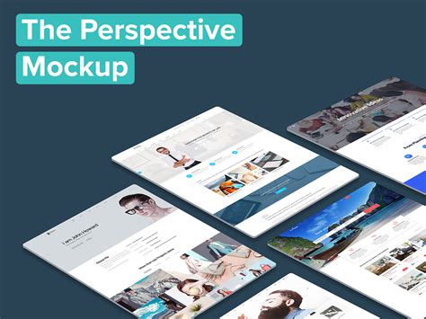 The Perspective Mockup by KL-Webmedia on Dribbble