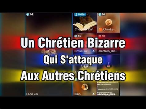 Voici Un Fr Re Chr Tien Qui Dit Tout Les Autres Chr Tiens Sont Des