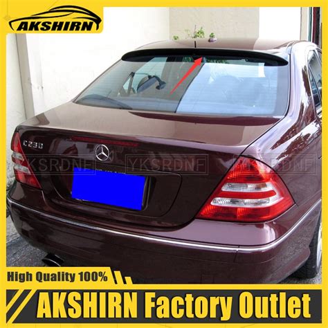 For Mercedes Benz W203 AMG Style High Quality Carbon Fiber Unpainted