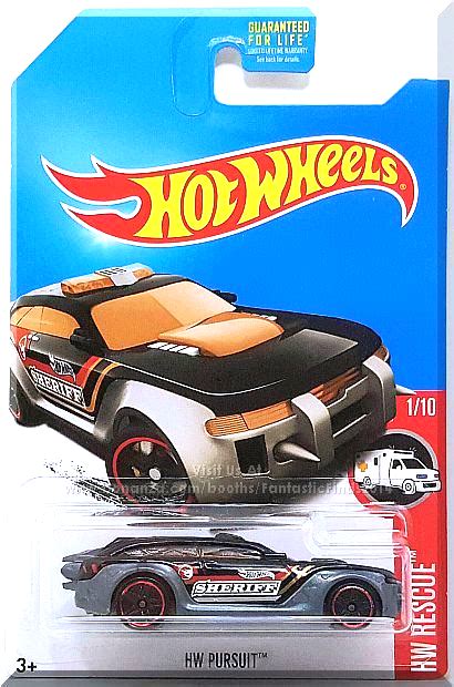 Hot Wheels Hw Pursuit Hw Rescue Treasure Hunt Black