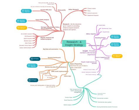 Research And Insight Strategy Coggle Diagram