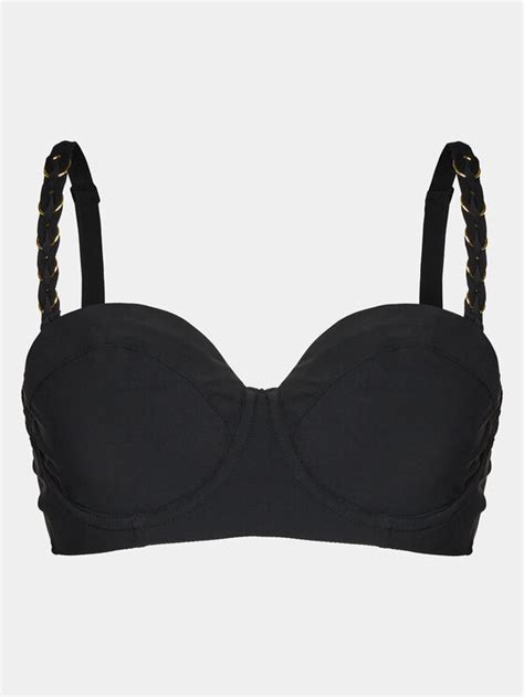 Chantelle Góra od bikini Emblem C17TM5 Czarny Modivo pl