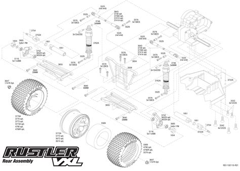 Traxxas Rustler Parts Filnlucid