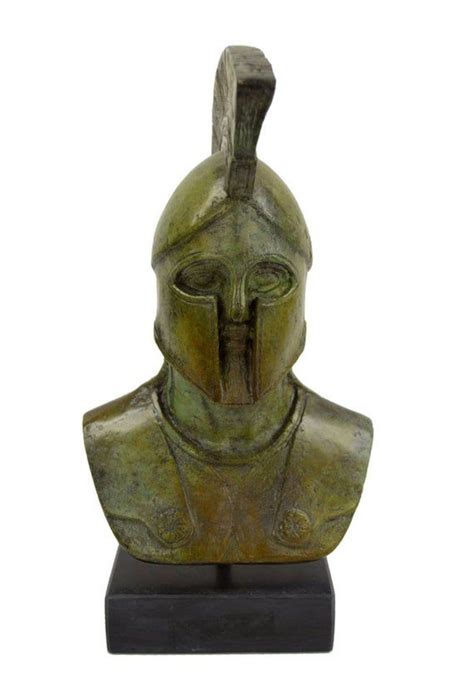 Discover The Majestic Leonidas Bust A Bronze Aged Spartan King Sculpture