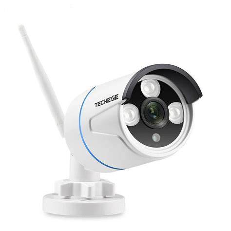 Охранная WiFi IP Onvif камера с микрофоном Techege IPC-BT619ASW 1080P ...