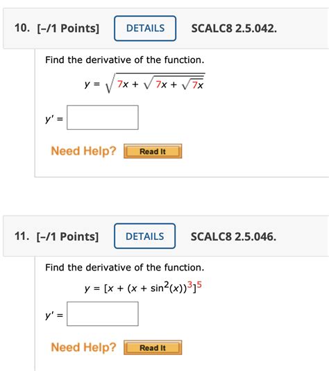 Solved 6 0 1 Points DETAILS PREVIOUS ANSWERS SCALC8 Chegg