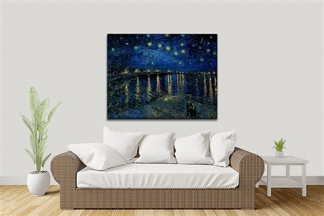 Starry Night Over the Rhone Canvas Print | Canvas Prints Australia