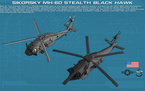 Stealth Sikorsky Black Hawk comparison [new] by unusualsuspex on DeviantArt