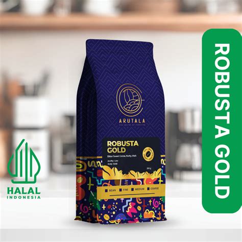 Jual ARUTALA Kopi Robusta Gold 200 Gram Shopee Indonesia