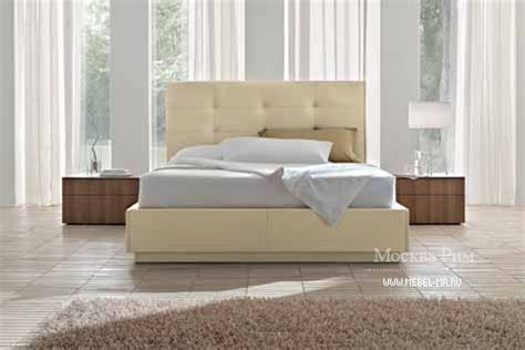 Двуспальная кровать с высоким изголовье, Zanette - Мебель МР